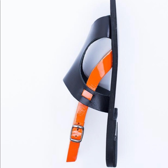 Kimia Orange Sandals - Picture 6 of 6